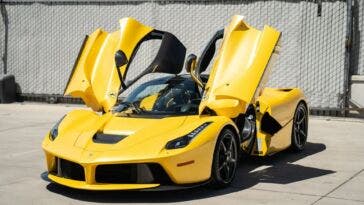 LaFerrari Giallo Triplo Strato in vendita