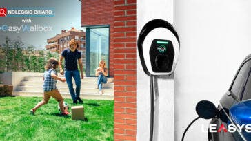 Leasys Noleggio Chiaro wallbox