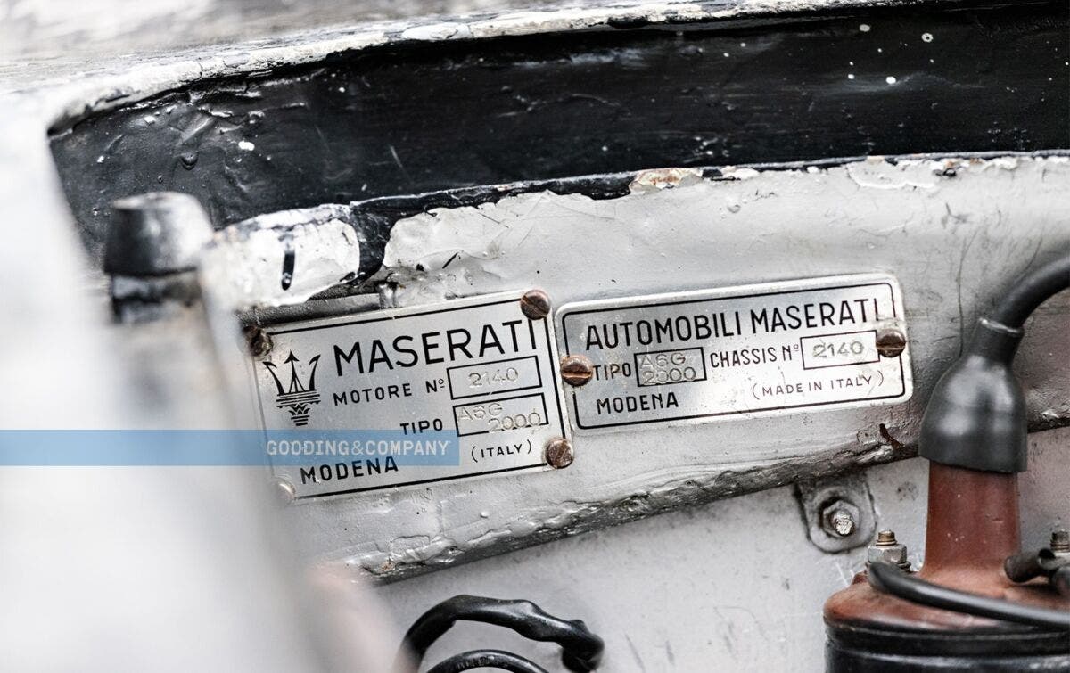 Maserati A6G/54 1956 asta