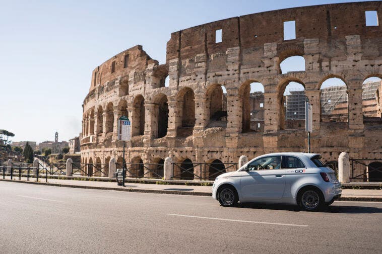 Nuova Fiat 500 Elettrica LeasysGO! Ciampino