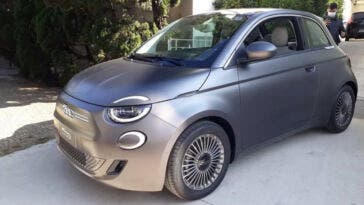 Nuova Fiat 500 Elettrica foto Brasile