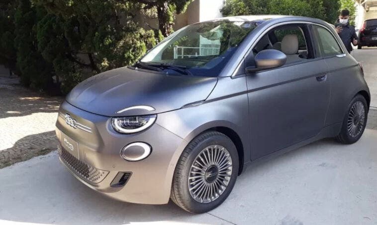 Nuova Fiat 500 Elettrica foto Brasile