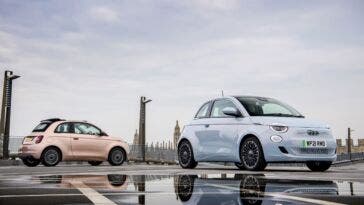 Nuova Fiat 500 Elettrica premio UK