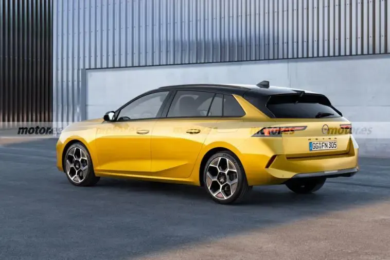 Nuova Opel Astra Sports Tourer render