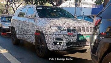 Nuovo Jeep Commander test finali foto spia
