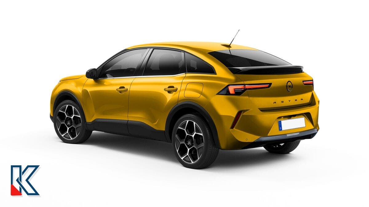Opel Astra Cross render