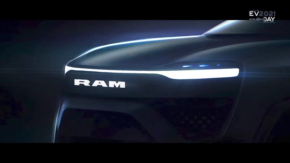 Ram 1500 BEV EV Day 2021