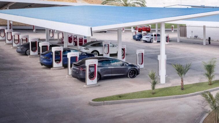 tesla supercharger