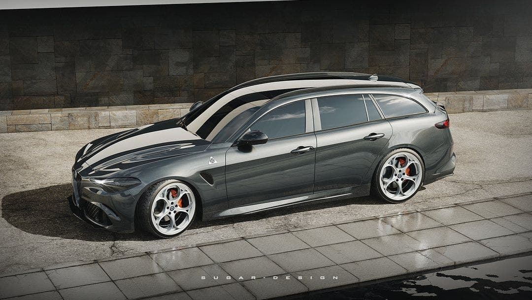 Alfa Romeo Giulia Wagon nuoiv render