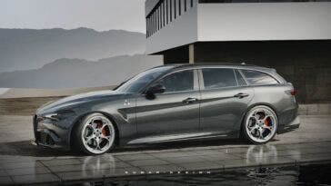 Alfa Romeo Giulia Wagon nuoiv render