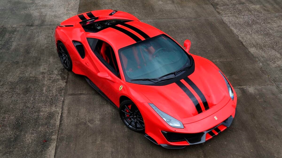 Ferrari 488 Pista 2020 asta Monterey