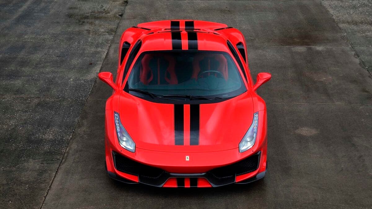 Ferrari 488 Pista 2020 asta Monterey