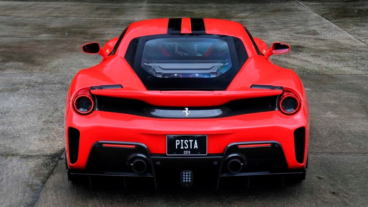 Ferrari 488 Pista 2020 asta Monterey