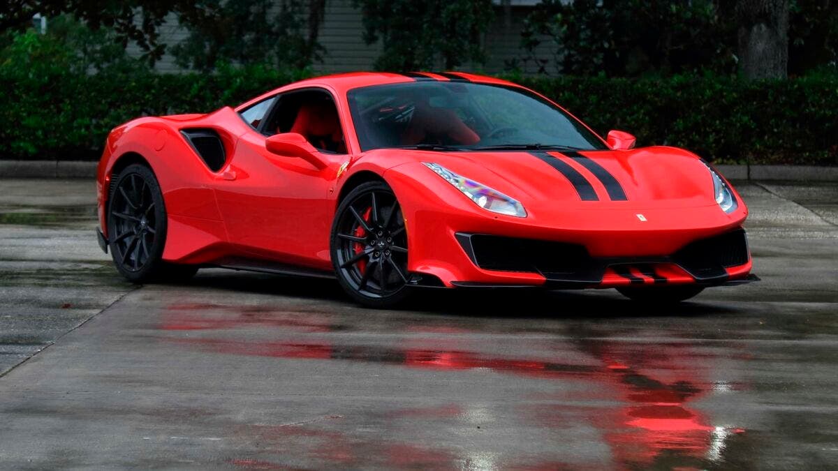 Ferrari 488 Pista 2020 asta Monterey