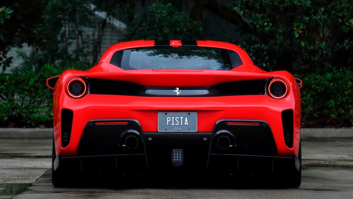 Ferrari 488 Pista 2020 asta Monterey