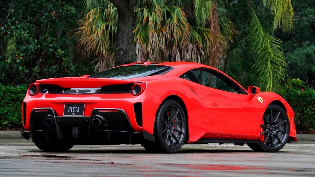 Ferrari 488 Pista 2020 asta Monterey