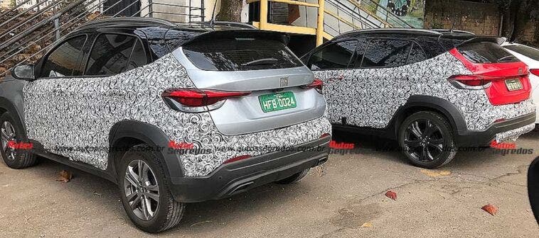 Fiat Pulse due prototipi foto spia