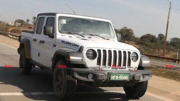 Jeep Gladiator prototipi Brasile foto spia