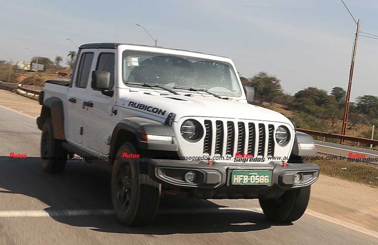 Jeep Gladiator prototipi Brasile foto spia