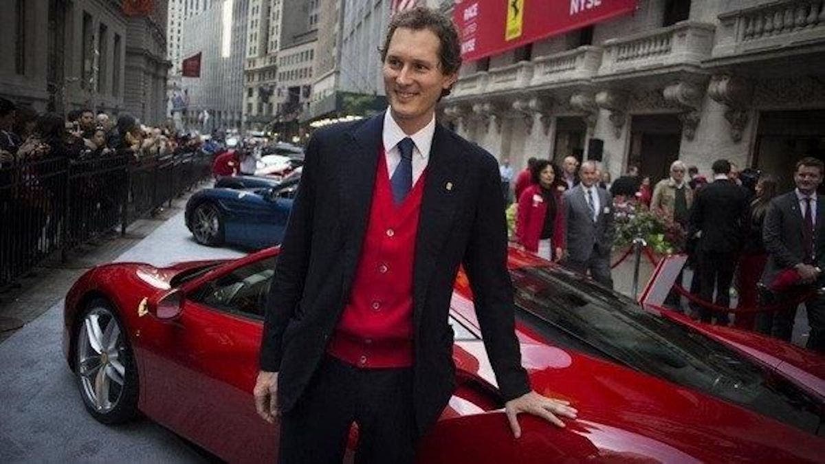 John Elkann Ferrari