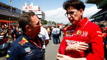 Mattia Binotto Christian Horner