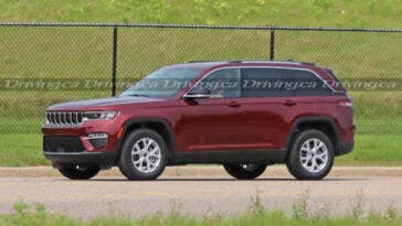 Nuova Jeep Grand Cherokee foto spia
