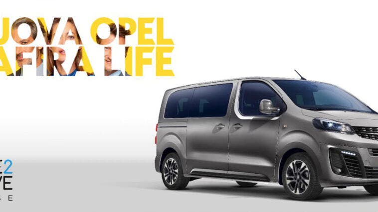 Opel Zafira Life Elegance M noleggio