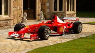Ferrari F2003 show car asta