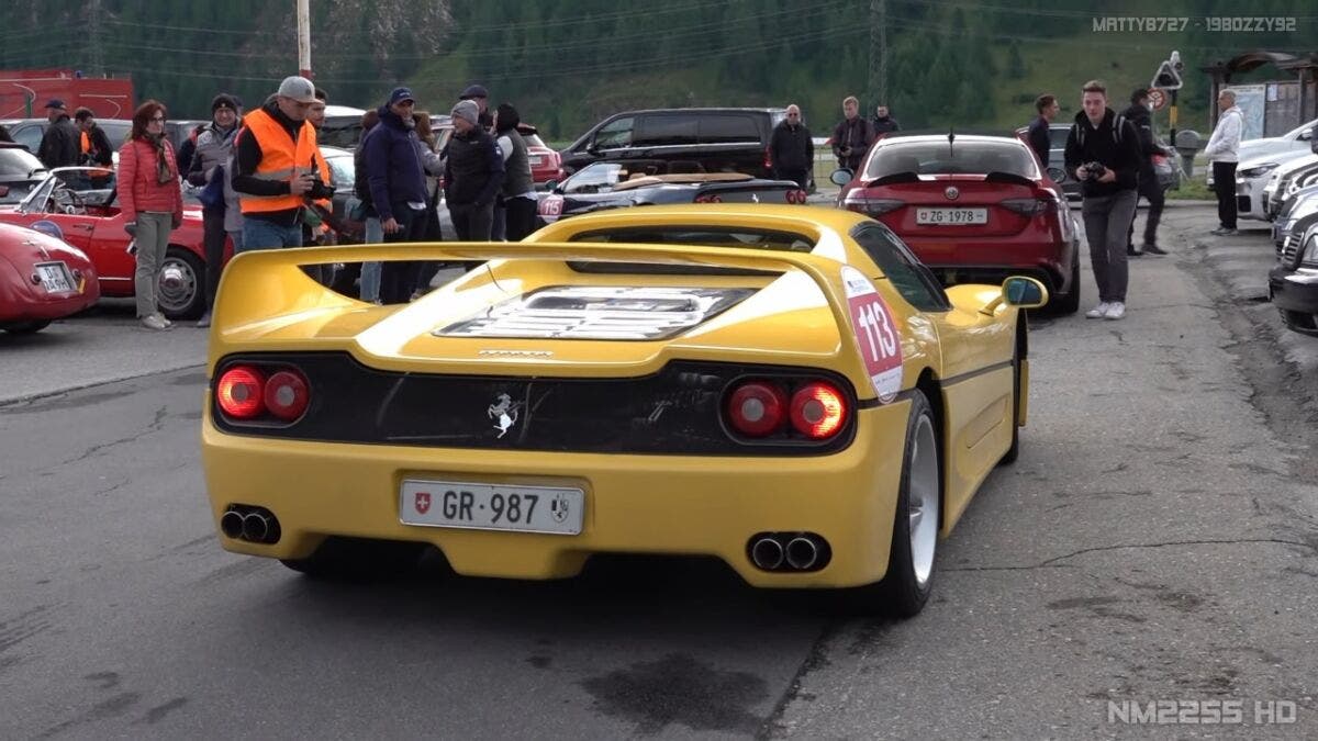 Ferrari F50 Giallo Modena sound