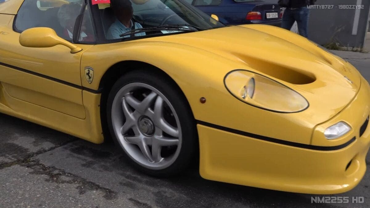 Ferrari F50 Giallo Modena sound