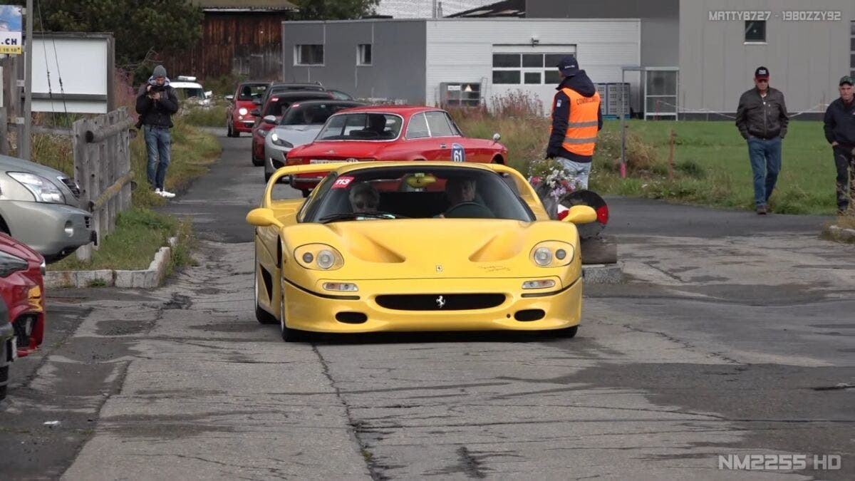 Ferrari F50 Giallo Modena sound