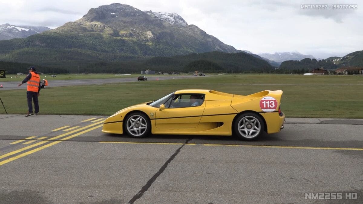 Ferrari F50 Giallo Modena sound