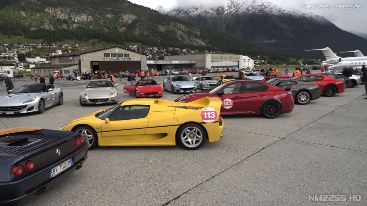 Ferrari F50 Giallo Modena sound