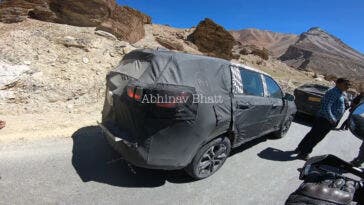 Jeep Meridian ultimo prototipo foto spia