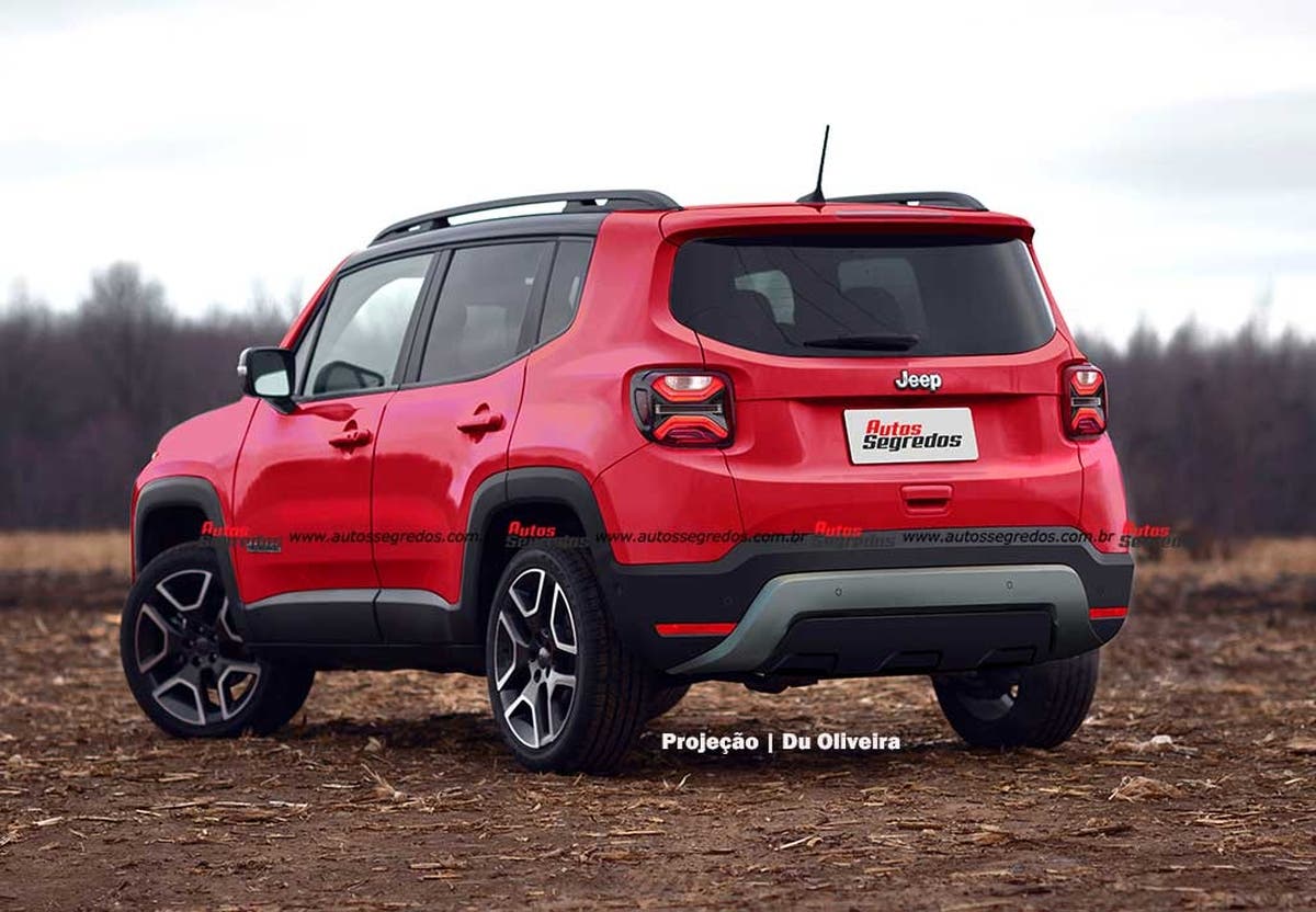 Jeep Renegade 2023 render