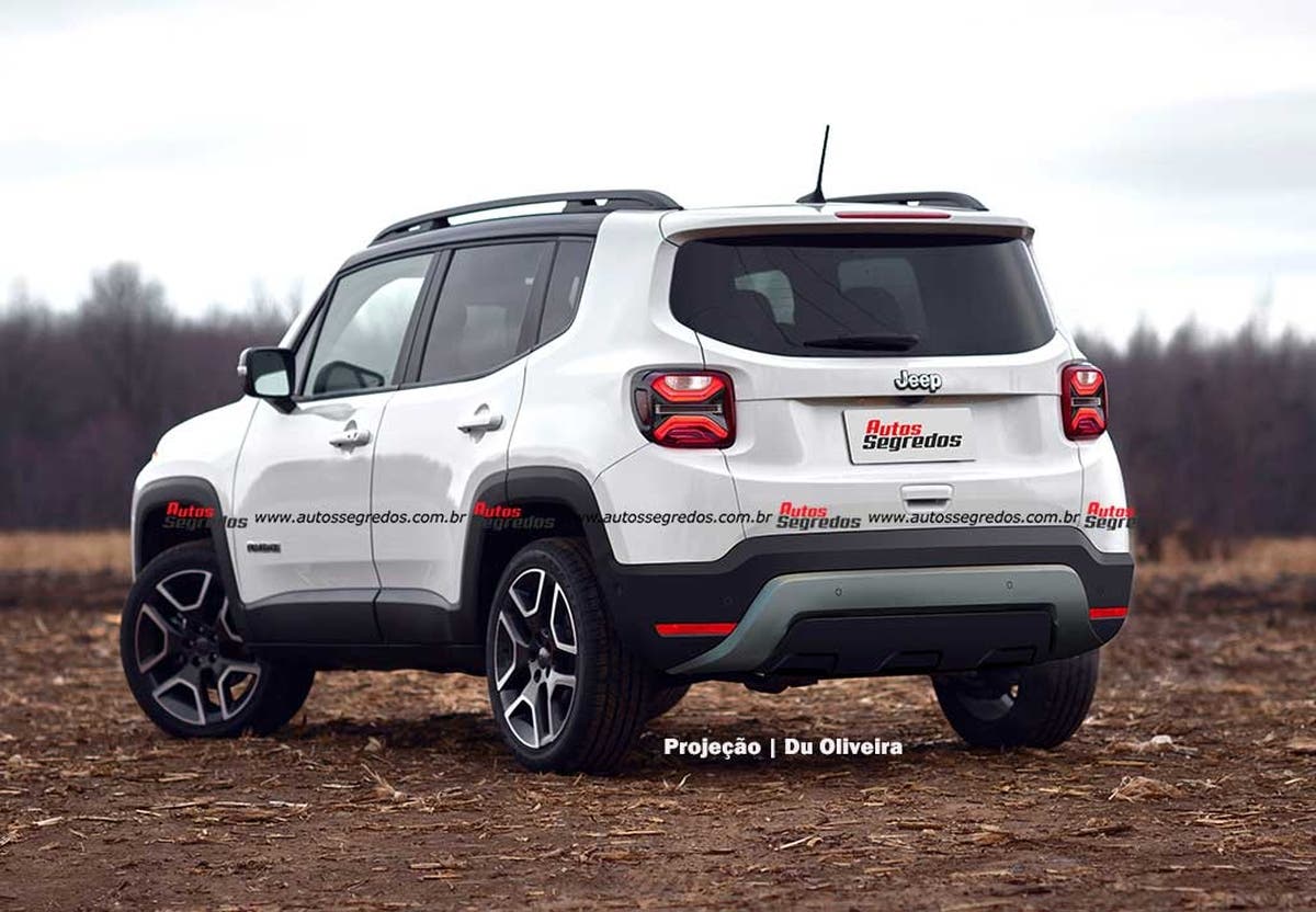 Jeep Renegade 2023 render