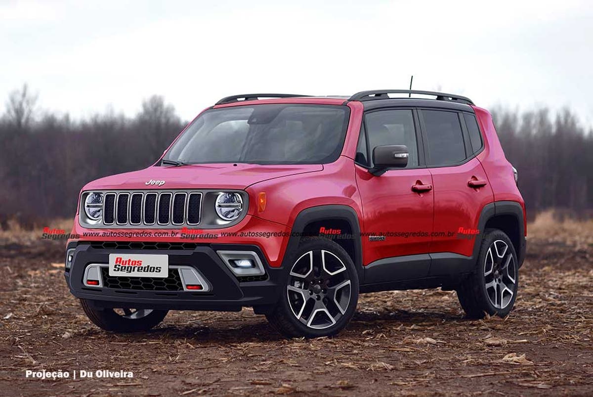 Jeep Renegade 2023 render