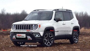 Jeep Renegade 2023 render