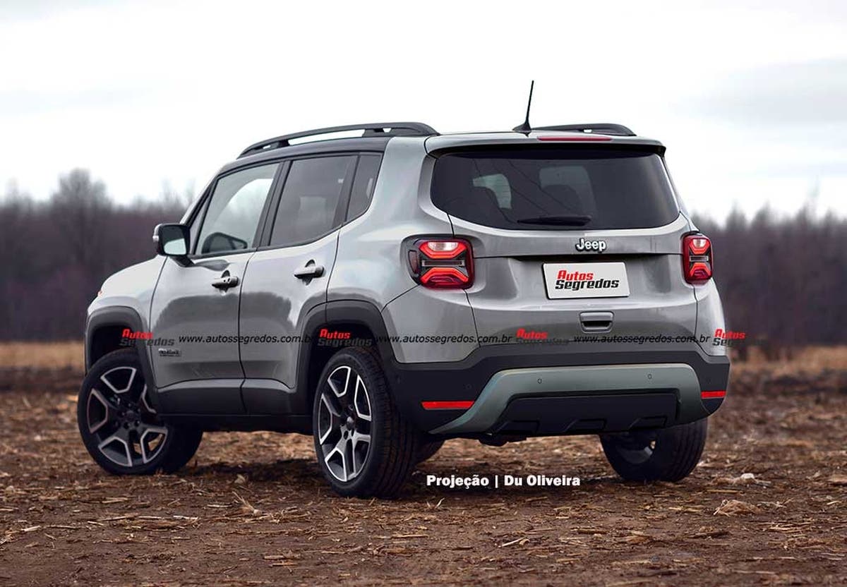 Jeep Renegade 2023 render