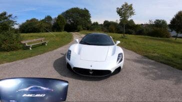 Maserati MC20 test Novitec