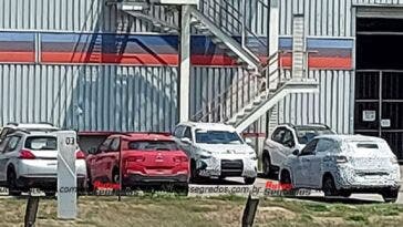 Nuova Citroën C3 Aircross prototipi foto spia
