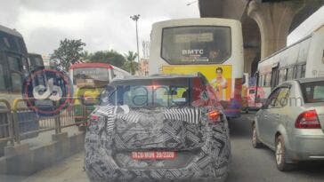 Nuova Citroën C3 ultimo prototipo foto spia