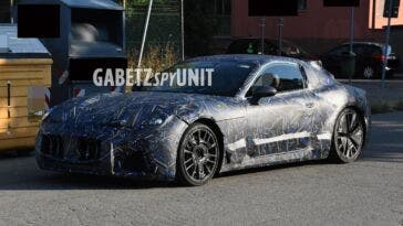 Nuova Maserati GranTurismo prototipo Modena