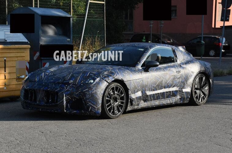 Nuova Maserati GranTurismo prototipo Modena