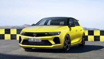 Nuova Opel Astra OPC render