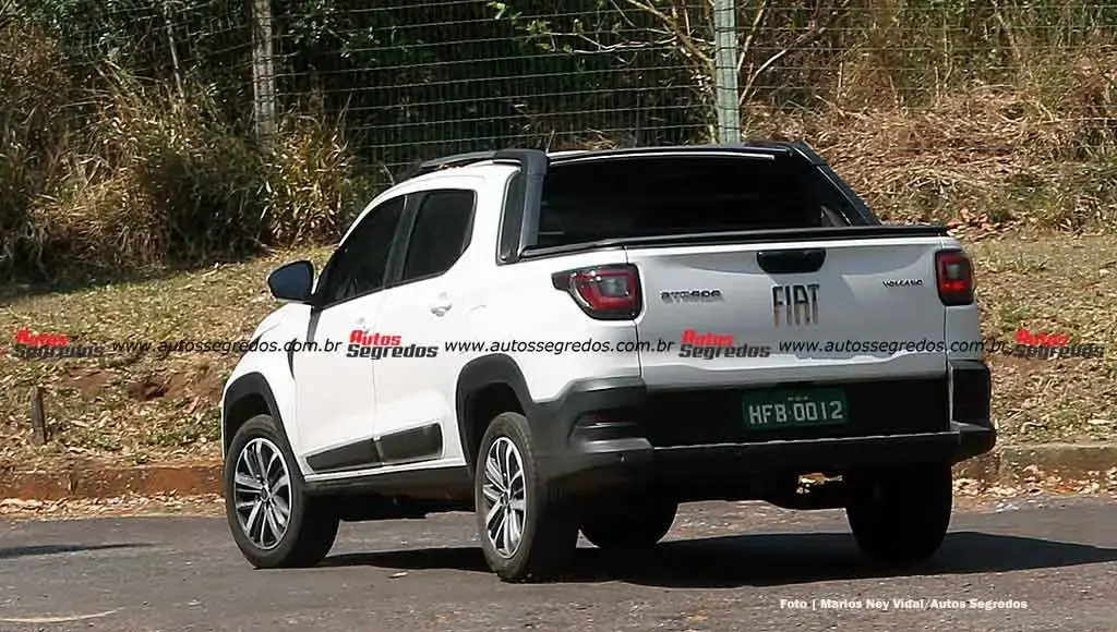 Nuovo Fiat Strada Volcano CVT foto spia