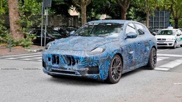 Nuovo Maserati Grecale foto spia Torino