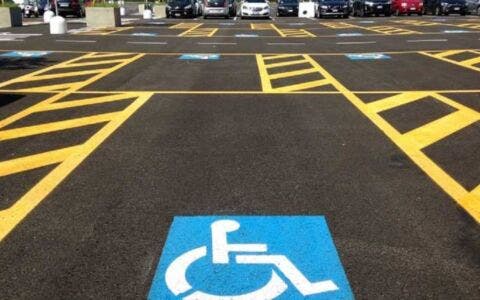 strisce disabili