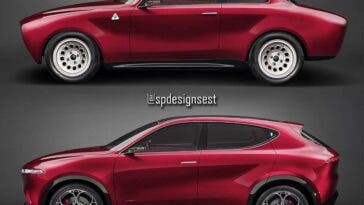 Alfa Romeo Giulia GT restomod render