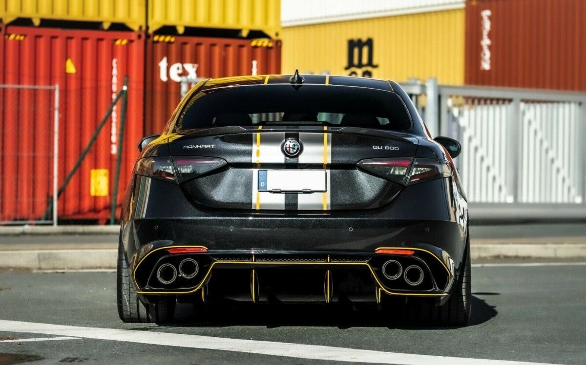 Alfa Romeo Giulia Quadrifoglio tuning Manhart